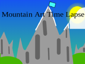 Mountain Art timelapse