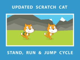 Scratch Cat Run Cycle v2.3