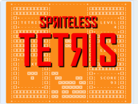 Spriteless Tetris