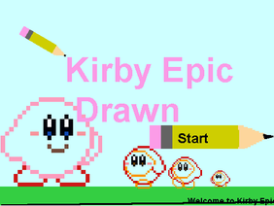 Kirby Epic Drawn