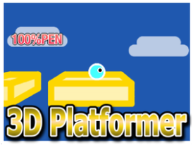3D Platformer 100%PEN !!（スマホ対応）モチモチスライム