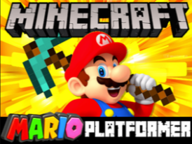 Minecraft Mario Platformer  Episode 1  Mobile friendly platform games 