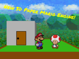 New 3D Paper Mario Engine! (V1)