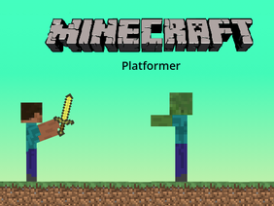 Minecraft platformer ||  