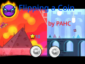 Geometry Dash Flipping a Coin